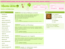 Tablet Screenshot of mirela123.moetodete.bg